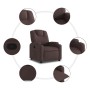 Dark Brown Fabric Reclining Massage Chair by , Armchairs - Ref: Foro24-372370, Price: 201,25 €, Discount: %