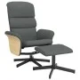 Dark gray fabric recliner with footrest. by , Armchairs - Ref: Foro24-356611, Price: 212,97 €, Discount: %