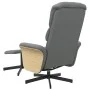 Dark gray fabric recliner with footrest. by , Armchairs - Ref: Foro24-356611, Price: 212,97 €, Discount: %