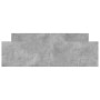 Betongrauer Bettrahmen mit Kopf- und Fußteil 140 x 200 cm von , Betten und Lattenroste - Ref: Foro24-3203750, Preis: 146,64 €...