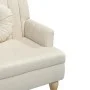 Bench with linen fabric cushions 113x64.5x75.5 cm by , Banks - Ref: Foro24-372138, Price: 196,18 €, Discount: %