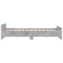 Concrete gray bed frame with headboard and footboard 180x200cm by , Beds and slatted bases - Ref: Foro24-3203771, Price: 157,...