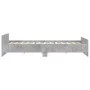 Estructura de cama con cabecero piecero gris hormigón 180x200cm de , Camas y somieres - Ref: Foro24-3203771, Precio: 150,61 €...