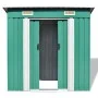 Grüner Gartenschuppen aus Metall von vidaXL, Schuppen - Ref: Foro24-42908, Preis: 196,06 €, Rabatt: %