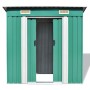 Grüner Gartenschuppen aus Metall von vidaXL, Schuppen - Ref: Foro24-42908, Preis: 201,09 €, Rabatt: %