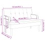 Bank mit Rückenlehne Kunstleder braun 112x65,5x75 cm von , Banken - Ref: Foro24-372150, Preis: 150,40 €, Rabatt: %