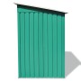 Grüner Gartenschuppen aus Metall von vidaXL, Schuppen - Ref: Foro24-42908, Preis: 201,09 €, Rabatt: %