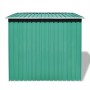 Grüner Gartenschuppen aus Metall von vidaXL, Schuppen - Ref: Foro24-42908, Preis: 201,09 €, Rabatt: %