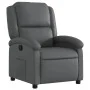 Gray synthetic leather recliner by , Armchairs - Ref: Foro24-371778, Price: 211,41 €, Discount: %