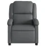 Gray synthetic leather recliner by , Armchairs - Ref: Foro24-371778, Price: 211,41 €, Discount: %