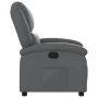Gray synthetic leather recliner by , Armchairs - Ref: Foro24-371778, Price: 211,41 €, Discount: %