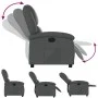 Gray synthetic leather recliner by , Armchairs - Ref: Foro24-371778, Price: 211,41 €, Discount: %
