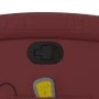 Reclining massage armchair in synthetic red wine leather by , Armchairs - Ref: Foro24-371786, Price: 212,97 €, Discount: %