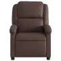 Brauner Liege-Massagesessel aus Kunstleder von , Sessel - Ref: Foro24-371784, Preis: 228,17 €, Rabatt: %
