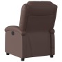 Brauner Liege-Massagesessel aus Kunstleder von , Sessel - Ref: Foro24-371784, Preis: 231,93 €, Rabatt: %
