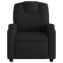 Black fabric massage recliner by , Armchairs - Ref: Foro24-372379, Price: 255,49 €, Discount: %
