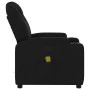 Black fabric massage recliner by , Armchairs - Ref: Foro24-372379, Price: 250,22 €, Discount: %