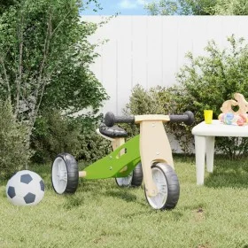 2-in-1 green balance bike for children by , Pedal or push vehicles - Ref: Foro24-358353, Price: 55,39 €, Discount: %