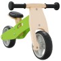 Bicicleta de equilibrio para niños 2 en 1 verde