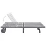 Garden lounger for 2 people and solid acacia wood cushions by , Loungers - Ref: Foro24-3061403, Price: 380,30 €, Discount: %
