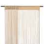 Fringe curtains 2 pieces 140x250 cm beige by vidaXL, Curtains and curtains - Ref: Foro24-132405, Price: 24,55 €, Discount: %