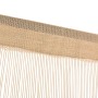 Fringe curtains 2 pieces 140x250 cm beige by vidaXL, Curtains and curtains - Ref: Foro24-132405, Price: 24,55 €, Discount: %