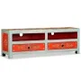 Handbemalter TV-Schrank aus massivem Mangoholz von vidaXL, TV-Möbel - Ref: Foro24-244595, Preis: 187,20 €, Rabatt: %
