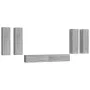 TV-Möbelset 6-teilig Sonoma graues Sperrholz von , TV-Möbel - Ref: Foro24-3114356, Preis: 251,62 €, Rabatt: %