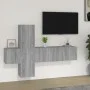 TV-Möbelset 3-teilig Sonoma graues Sperrholz von , TV-Möbel - Ref: Foro24-3120228, Preis: 106,64 €, Rabatt: %