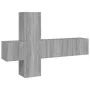 TV-Möbelset 3-teilig Sonoma graues Sperrholz von , TV-Möbel - Ref: Foro24-3120228, Preis: 106,64 €, Rabatt: %