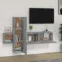 TV-Möbelset 3-teilig Sonoma graues Sperrholz von , TV-Möbel - Ref: Foro24-3120228, Preis: 106,64 €, Rabatt: %