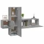 TV-Möbelset 3-teilig Sonoma graues Sperrholz von , TV-Möbel - Ref: Foro24-3120228, Preis: 106,64 €, Rabatt: %