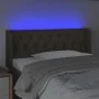 Headboard with LED in taupe gray fabric 103x16x78/88 cm by , Headboards and footboards - Ref: Foro24-3123566, Price: 63,86 €,...