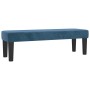 Cama box spring con colchón terciopelo azul oscuro 160x200 cm de , Camas y somieres - Ref: Foro24-3137975, Precio: 600,68 €, ...