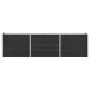 Arriate de acero galvanizado gris antracita 240x40x45 cm de , Maceteros y jardineras - Ref: Foro24-47047, Precio: 63,59 €, De...