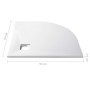 SMC weiße Duschwanne 90x90 cm von , Duschwannen - Ref: Foro24-146526, Preis: 141,38 €, Rabatt: %