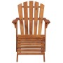 Silla de jardín Adirondack con reposapiés madera acacia maciza de , Tumbonas - Ref: Foro24-44117, Precio: 163,20 €, Descuento: %