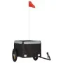 Remolque para bicicleta hierro negro y gris 30 kg de , Remolques para bicicletas - Ref: Foro24-94077, Precio: 81,98 €, Descue...