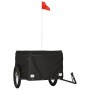 Fahrradanhänger aus schwarzem Eisen, 45 kg von , Fahrradanhänger - Ref: Foro24-94094, Preis: 103,00 €, Rabatt: %