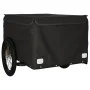 Fahrradanhänger aus schwarzem Eisen, 45 kg von , Fahrradanhänger - Ref: Foro24-94094, Preis: 101,01 €, Rabatt: %