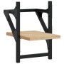 Wandregale mit Stangen 2 Stück Sonoma-Eiche 20x25x30 cm von , Regale und Regale - Ref: Foro24-836229, Preis: 14,28 €, Rabatt: %