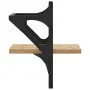 Estantes de pared con barras 2 uds roble Sonoma 20x25x30 cm de , Estantes y estanterías - Ref: Foro24-836229, Precio: 14,16 €...