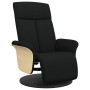 Schwarzer Stoffsessel mit Fußstütze von , Sessel - Ref: Foro24-356523, Preis: 199,37 €, Rabatt: %