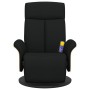 Relax-Massagesessel mit Fußstütze aus schwarzem Stoff von , Sessel - Ref: Foro24-356535, Preis: 215,46 €, Rabatt: %