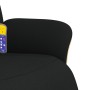 Relax-Massagesessel mit Fußstütze aus schwarzem Stoff von , Sessel - Ref: Foro24-356535, Preis: 215,46 €, Rabatt: %