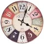 Reloj de pared vintage colorido 30 cm de vidaXL, Relojes de pared - Ref: Foro24-50629, Precio: 22,19 €, Descuento: %