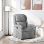 Light Gray Fabric Recliner by , Armchairs - Ref: Foro24-371751, Price: 228,77 €, Discount: %