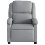 Light Gray Fabric Recliner by , Armchairs - Ref: Foro24-371751, Price: 228,77 €, Discount: %
