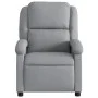 Light Gray Fabric Recliner by , Armchairs - Ref: Foro24-371751, Price: 226,04 €, Discount: %