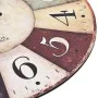 Bunte Vintage Wanduhr 30 cm von vidaXL, Wanduhren - Ref: Foro24-50629, Preis: 22,19 €, Rabatt: %